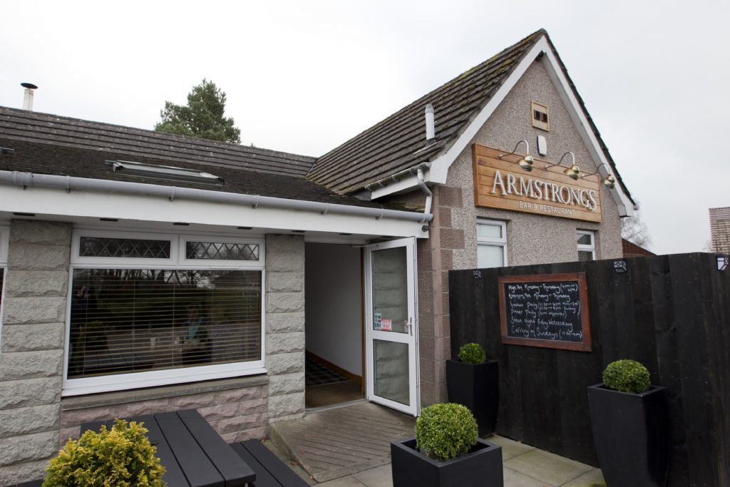 Armstrong's restaurant, near Glamis. (Andrew Cawley) 