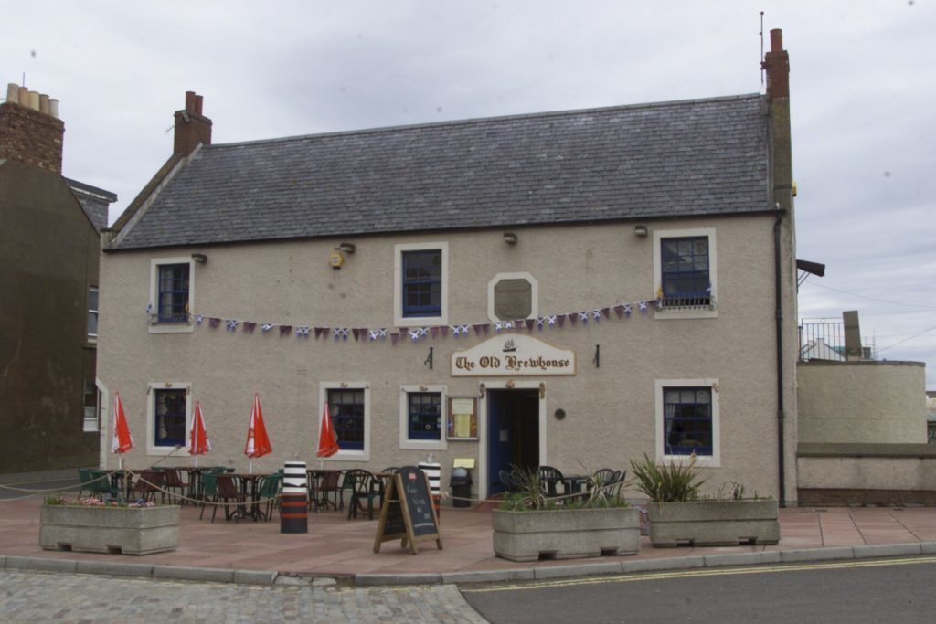 The Old Brewhouse at the harbour in Arbroath.