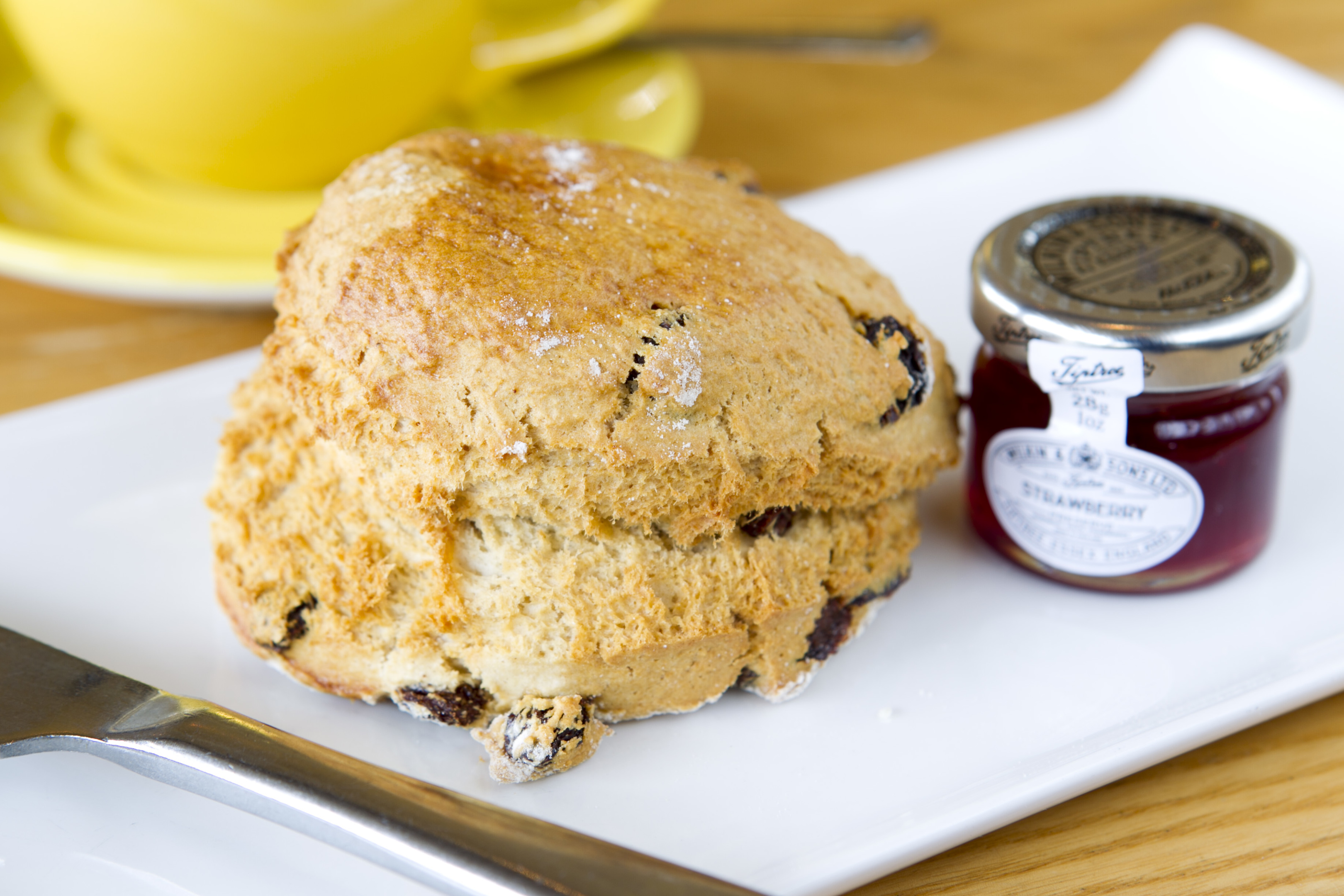 The delicious fruit scone at Glendoick (Andrew Cawley / DC Thomson)