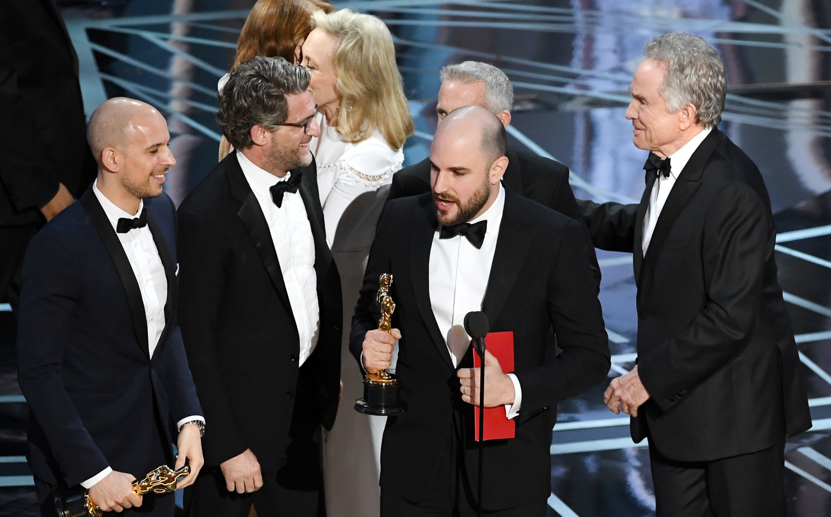 The moment that will go down in Oscars history (Kevin Winter/Getty Images)