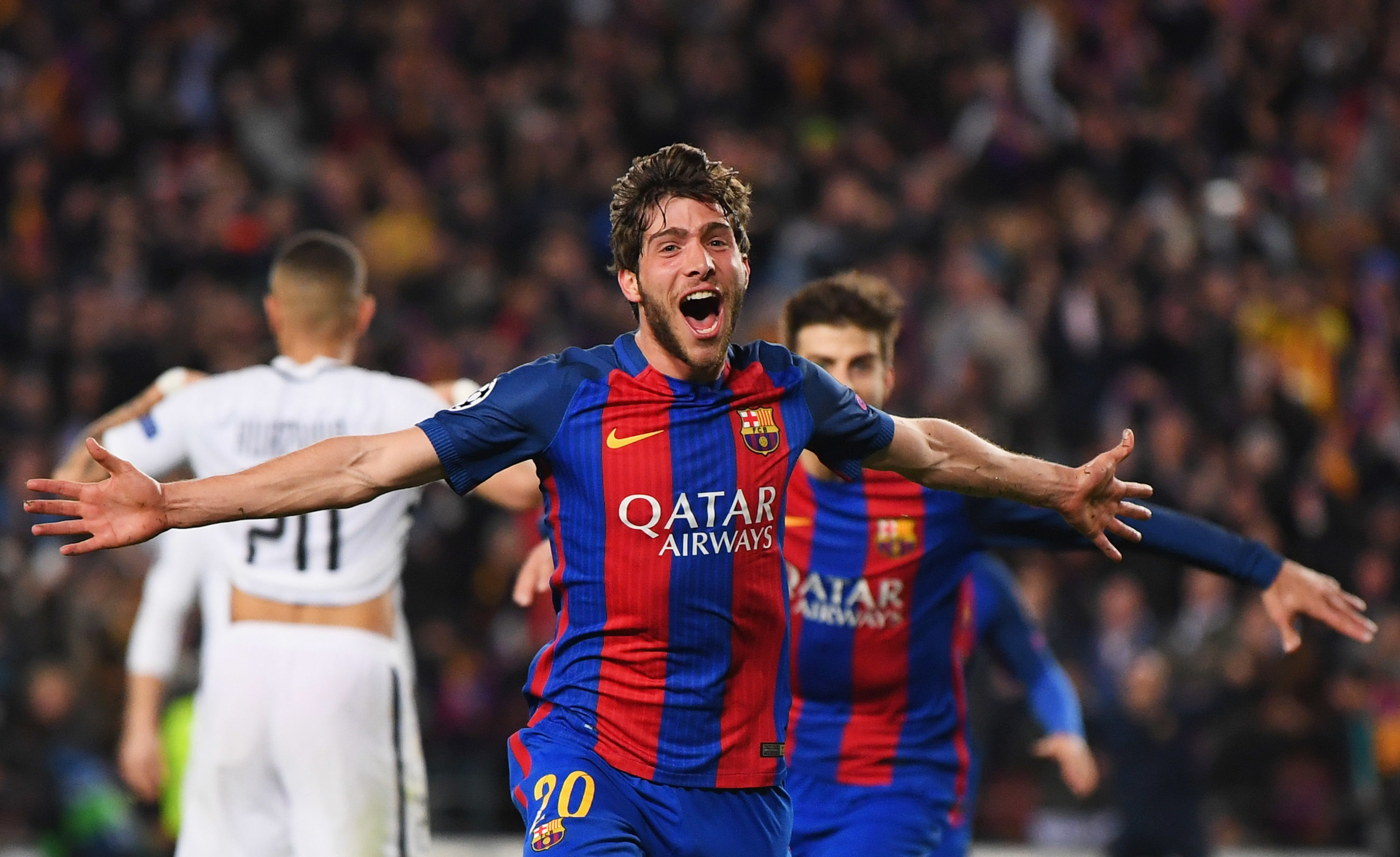 Sergi Roberto scored the sixth goal (Laurence Griffiths/Getty Images)