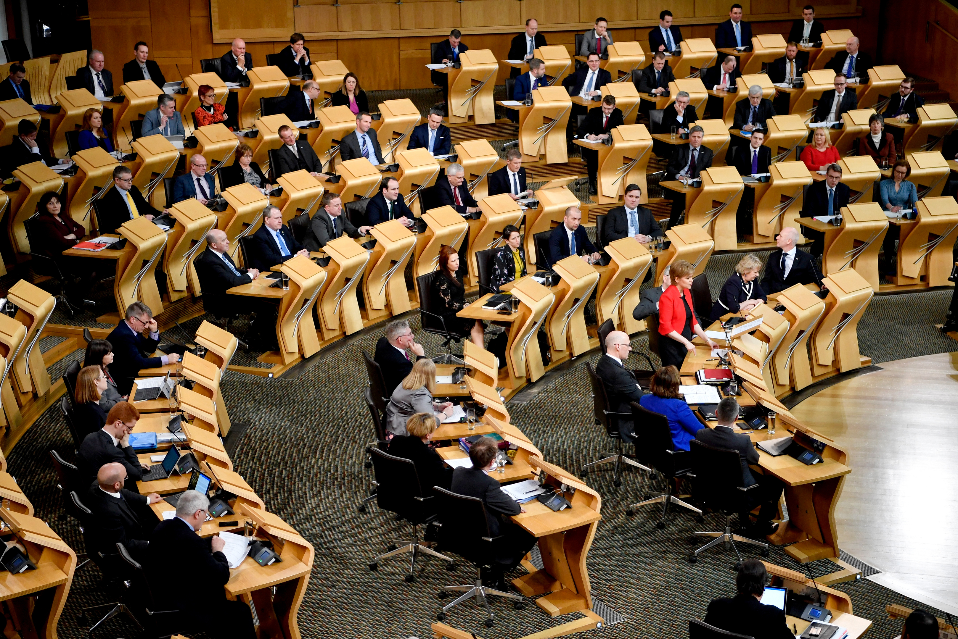 Holyrood debates a second independence referendum (Jeff J Mitchell - Pool /Getty Images)