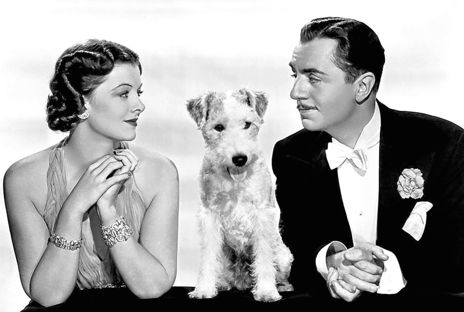 Myrina Loy and William Powell in After The Thin Man, 1936 (Allstar/MGM )