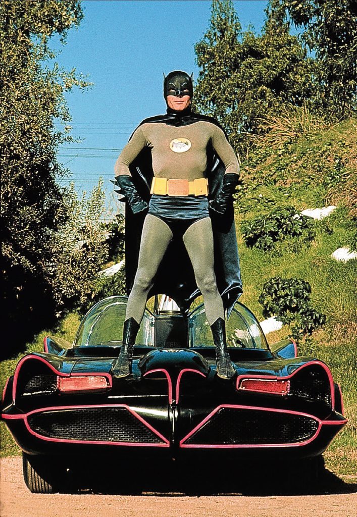 Adam West's Batman and the Batmobile (Allstar/ABC)