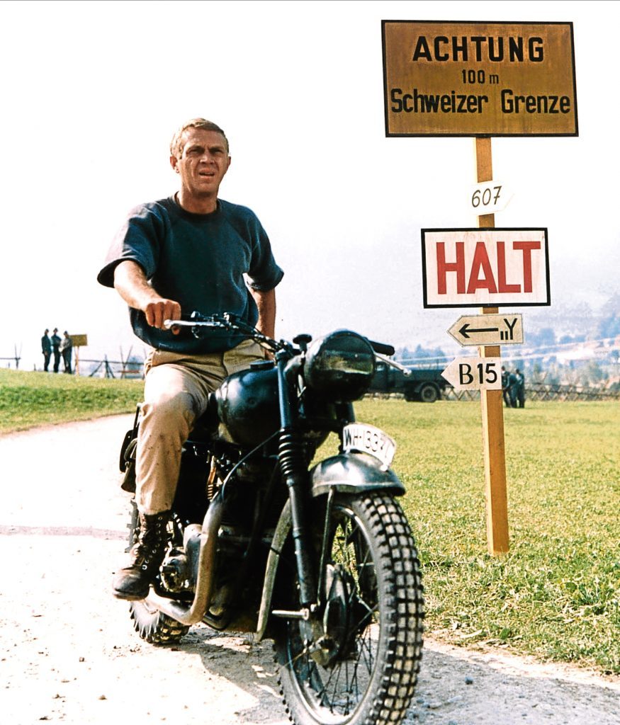 Steve McQueen in The Great Escape (Allstar/UNITED ARTISTS)