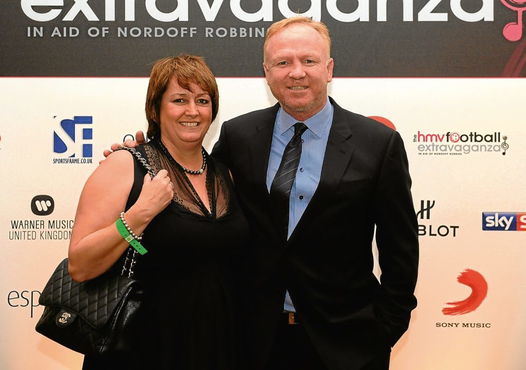 Alex McLeish and his wife (Christopher Lee/Getty Images)