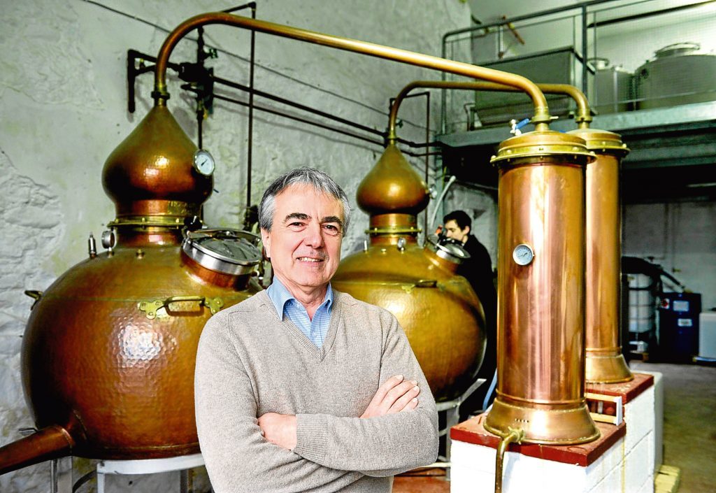 Tony Reeman-Clark from Strathearn Distillery (Scottish Craft Distillers Association /Colin Hattersley Photography)