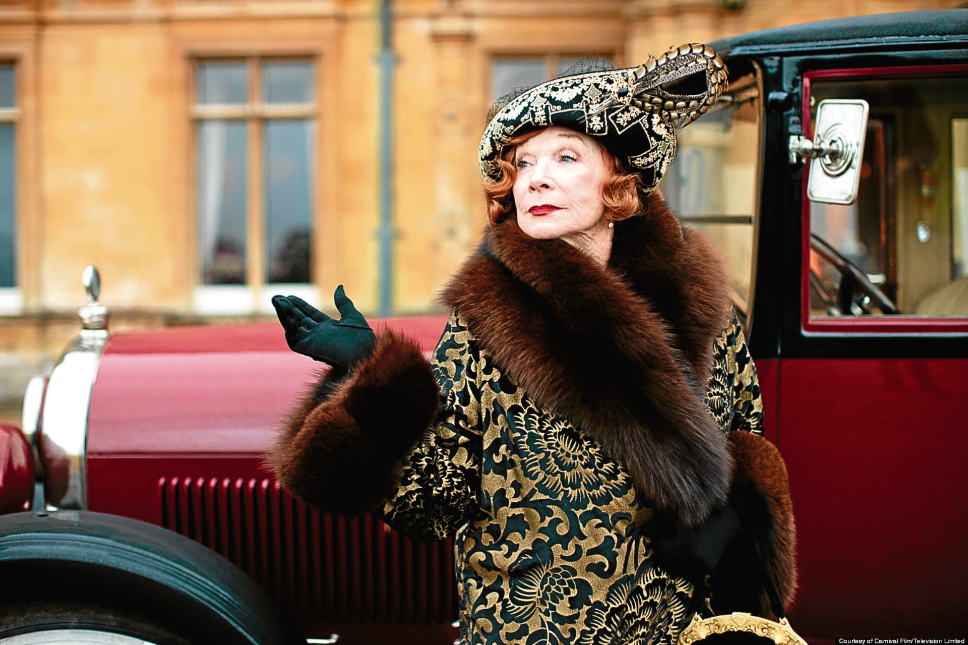 Shirley MacLaine in Downton Abbey (Carnival Film)