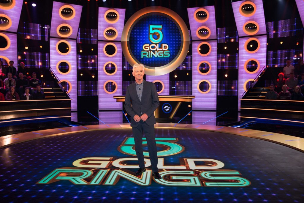 5 Gold Rings on ITV with Philip Schofield (Possessed /ITV)