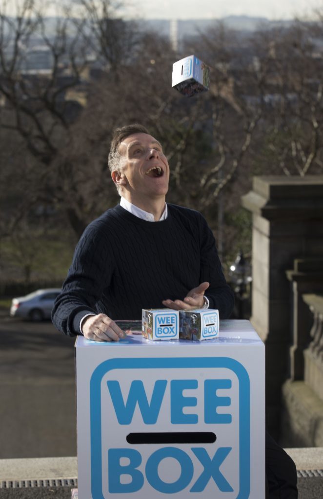 The singer-songwriter recalled his experiences as he helped launch Sciaf's Wee Box, Big Change appeal which raises funds for the charity every Lent. (Mark F Gibson/Gibson Digital/PA Wire)