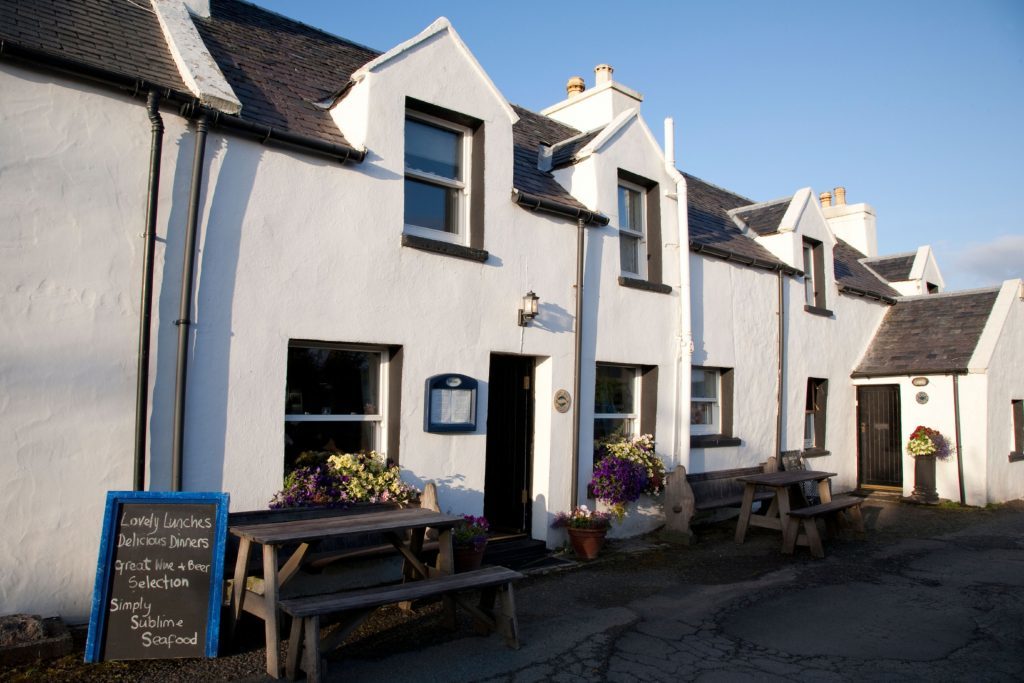 Loch Bay Seafood Restaurant, Waternish; Isle of Skye