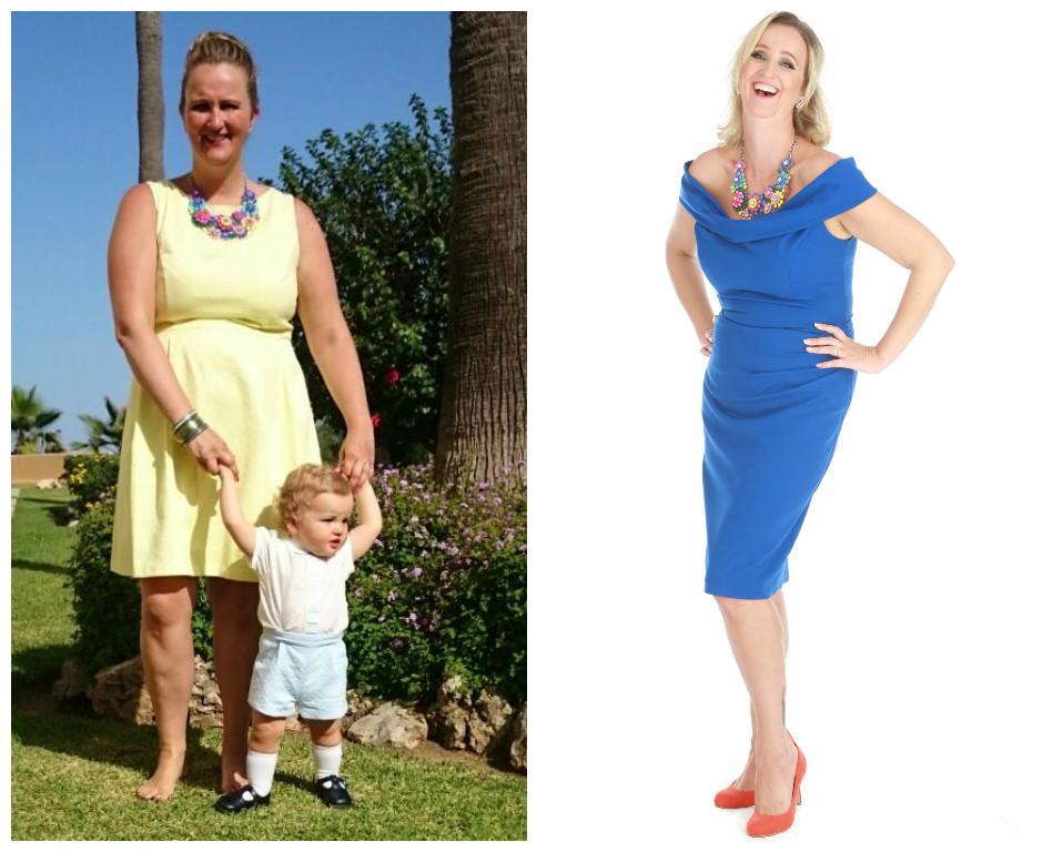 Dawn (Before: 14 stone 5.5lb, dress size 16/18 and After: 11 stone 8.5lb, dress size 12/14 - Weight loss: 2 stone 11lb)