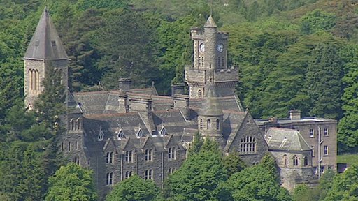 Fort Augustus Abbey in the Highlands