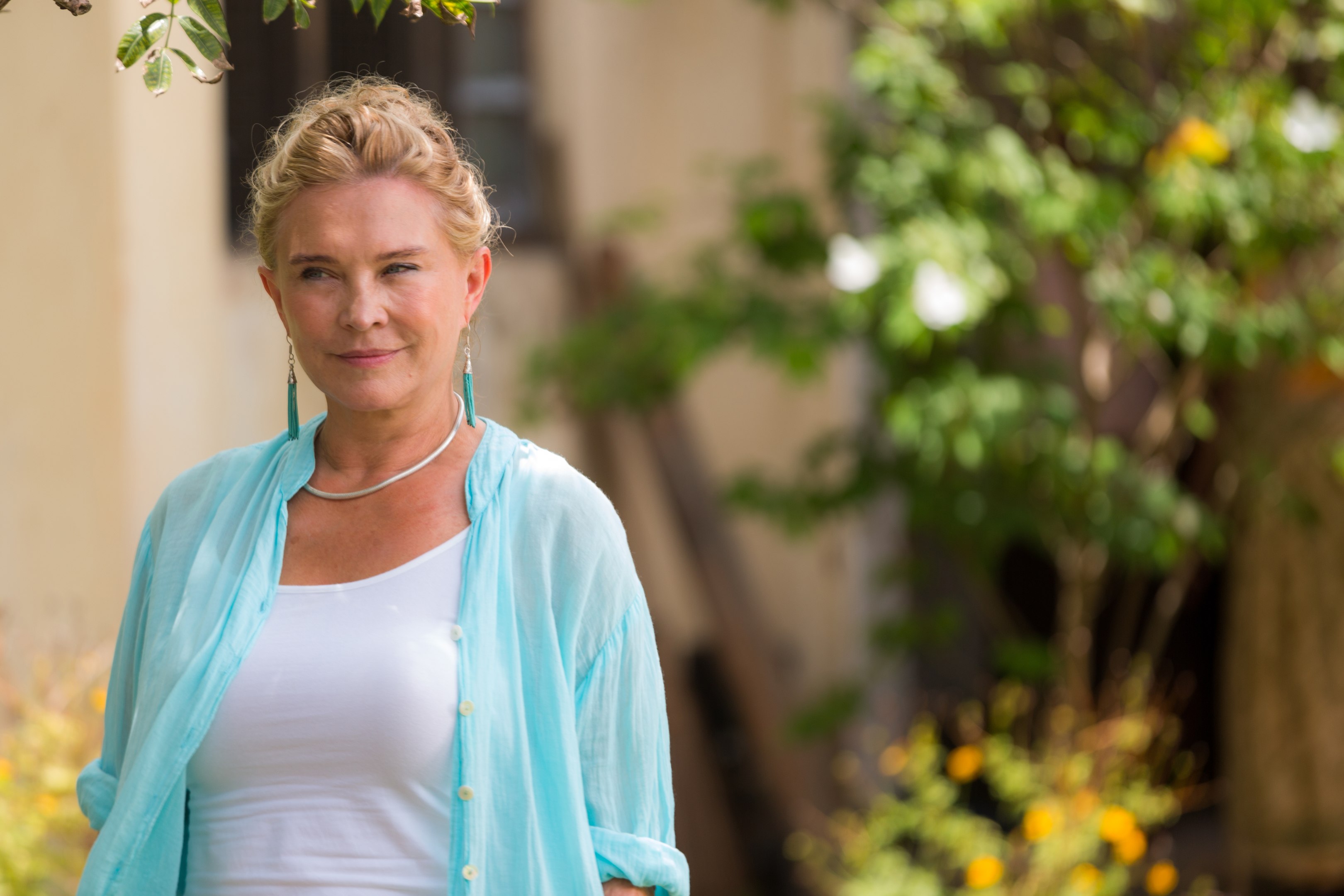 Amanda Redman as Dr Lydia Fonseca in The Good Karma Hospital (Chris Burgess / ITV)