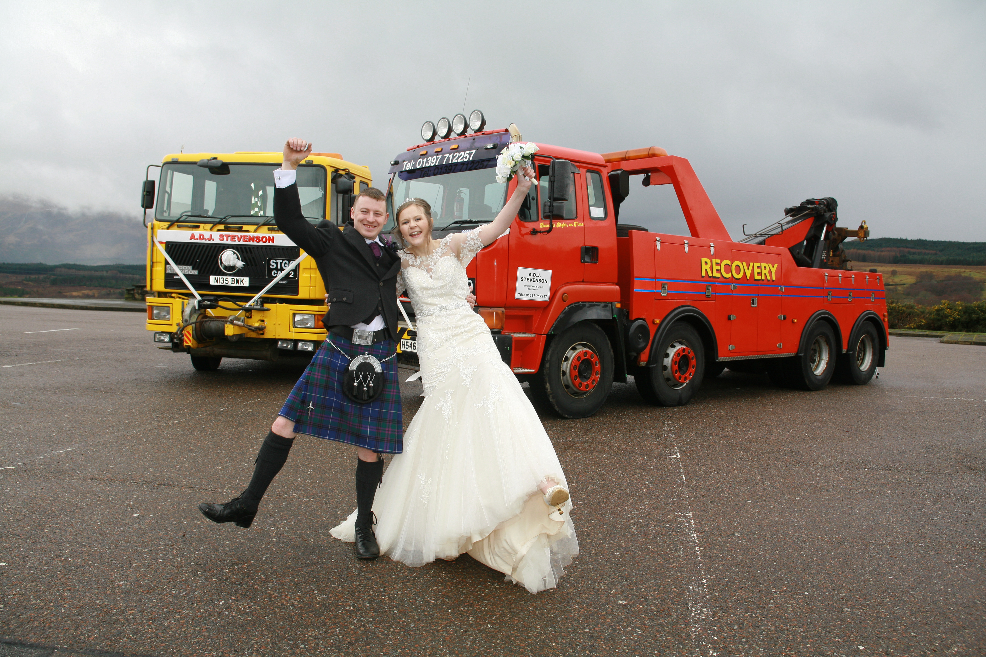 Claire Shannon and James Stevenson (Anthony MacMillan Photography)