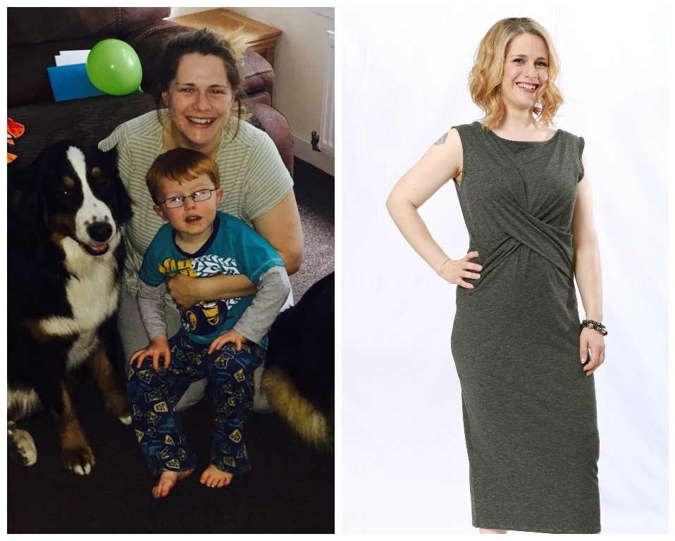 Kirsty (Before: 13 stone, dress size 18 and After: 9 stone 4lb, dress size 6/8 - Weight loss: 3 stone 10lb)