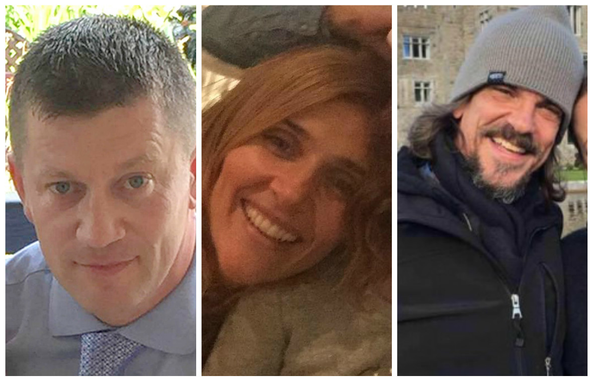 Keith Palmer, Aysha Frade and Kurt Cochran were killed in the attack