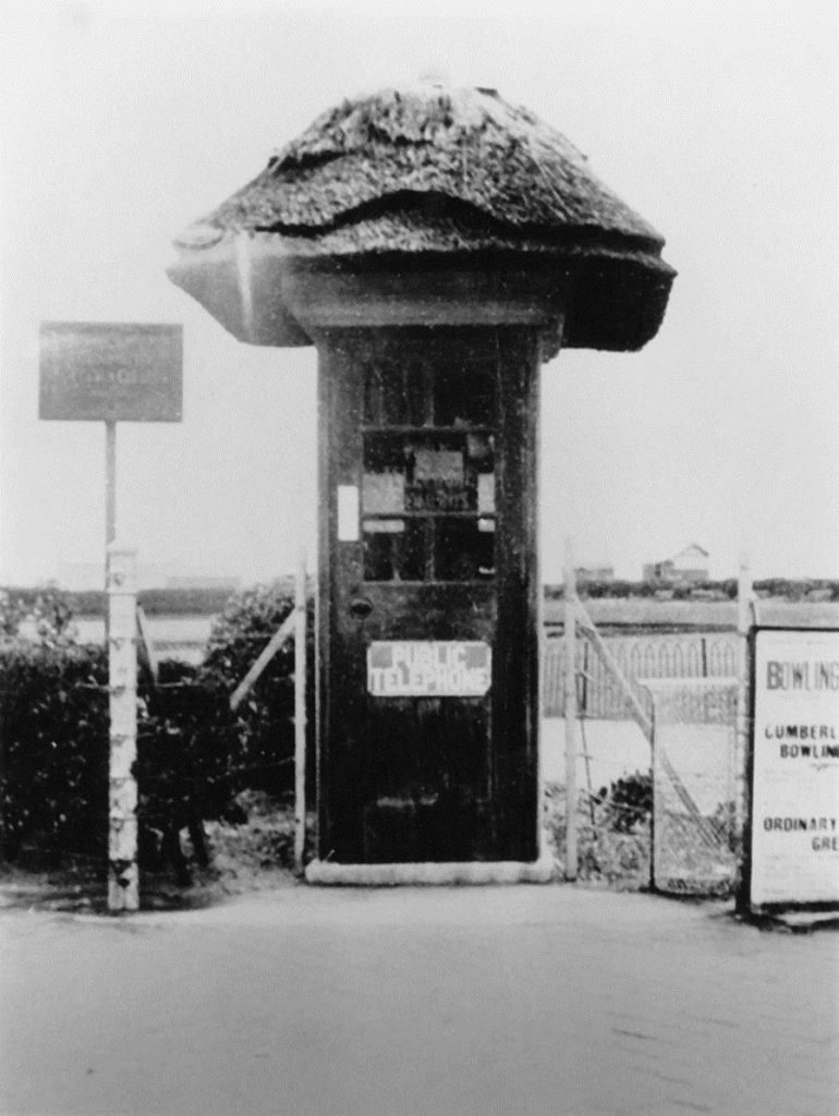 The Eastbourne “mushroom” kiosk.
