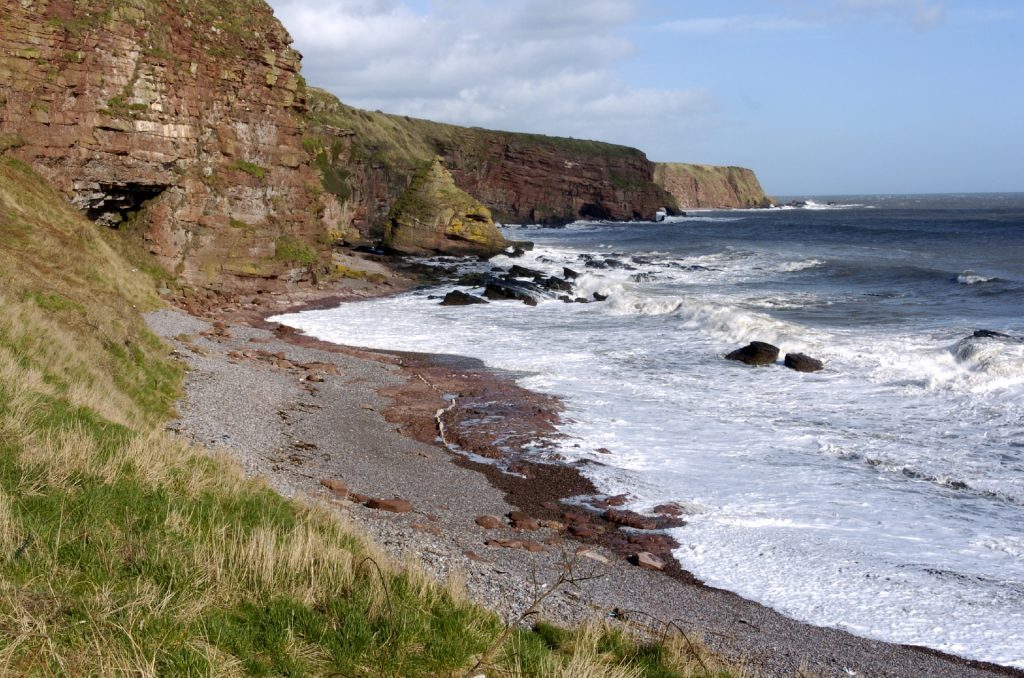 Beach at Auchmithie. (Kevin Emslie) 