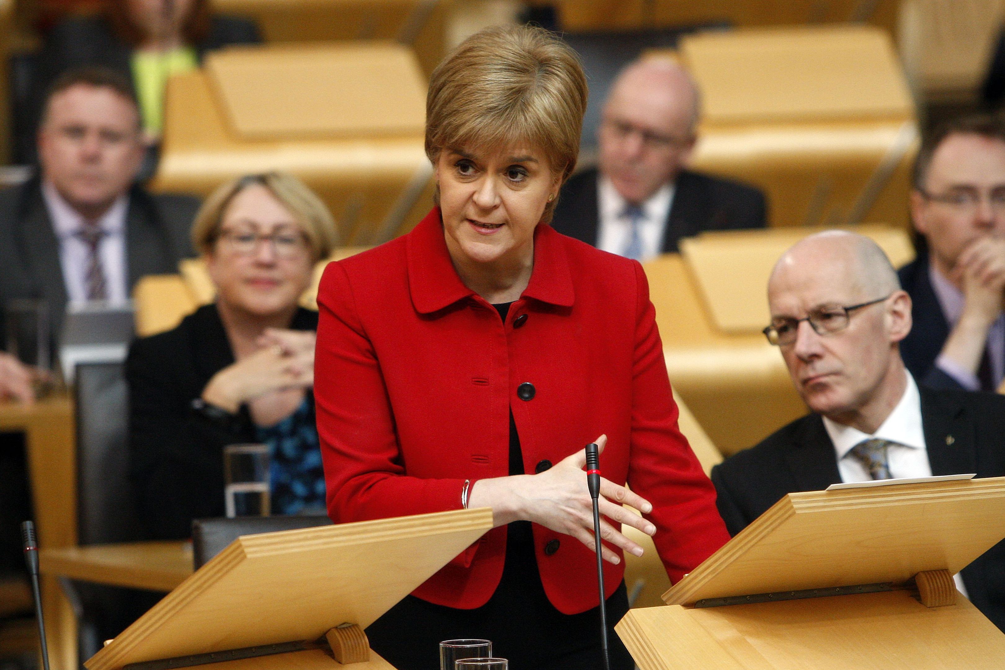 (Andrew Cowan/Scottish Parliament/PA Wire)