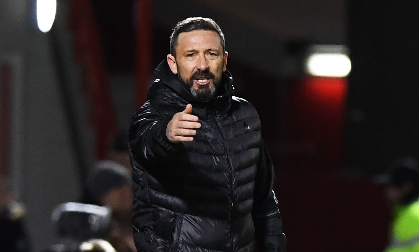 Aberdeen manager Derek McInnes (SNS Group)