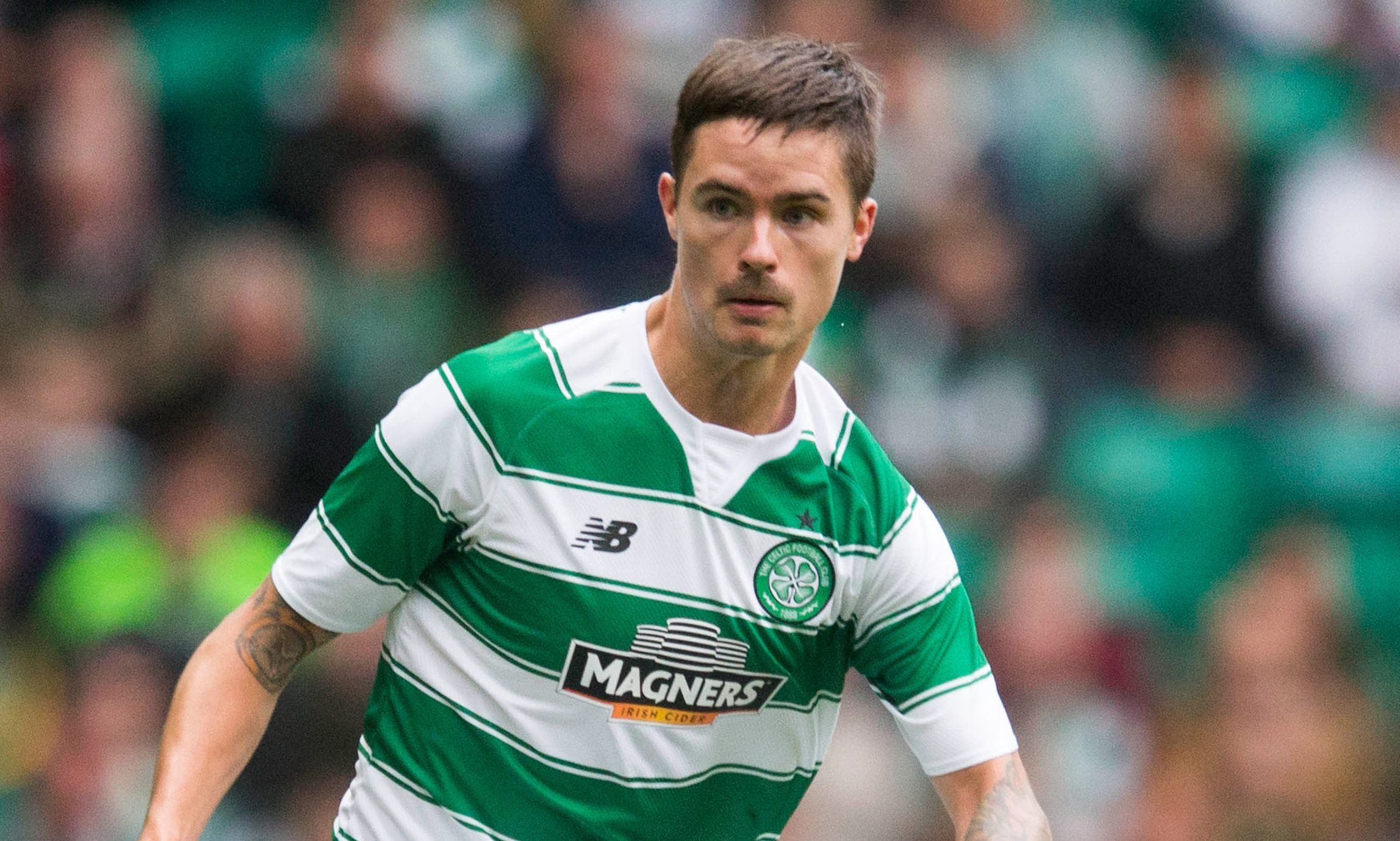 Celtic defender Mikael Lustig (Jeff Holmes/PA Wire)