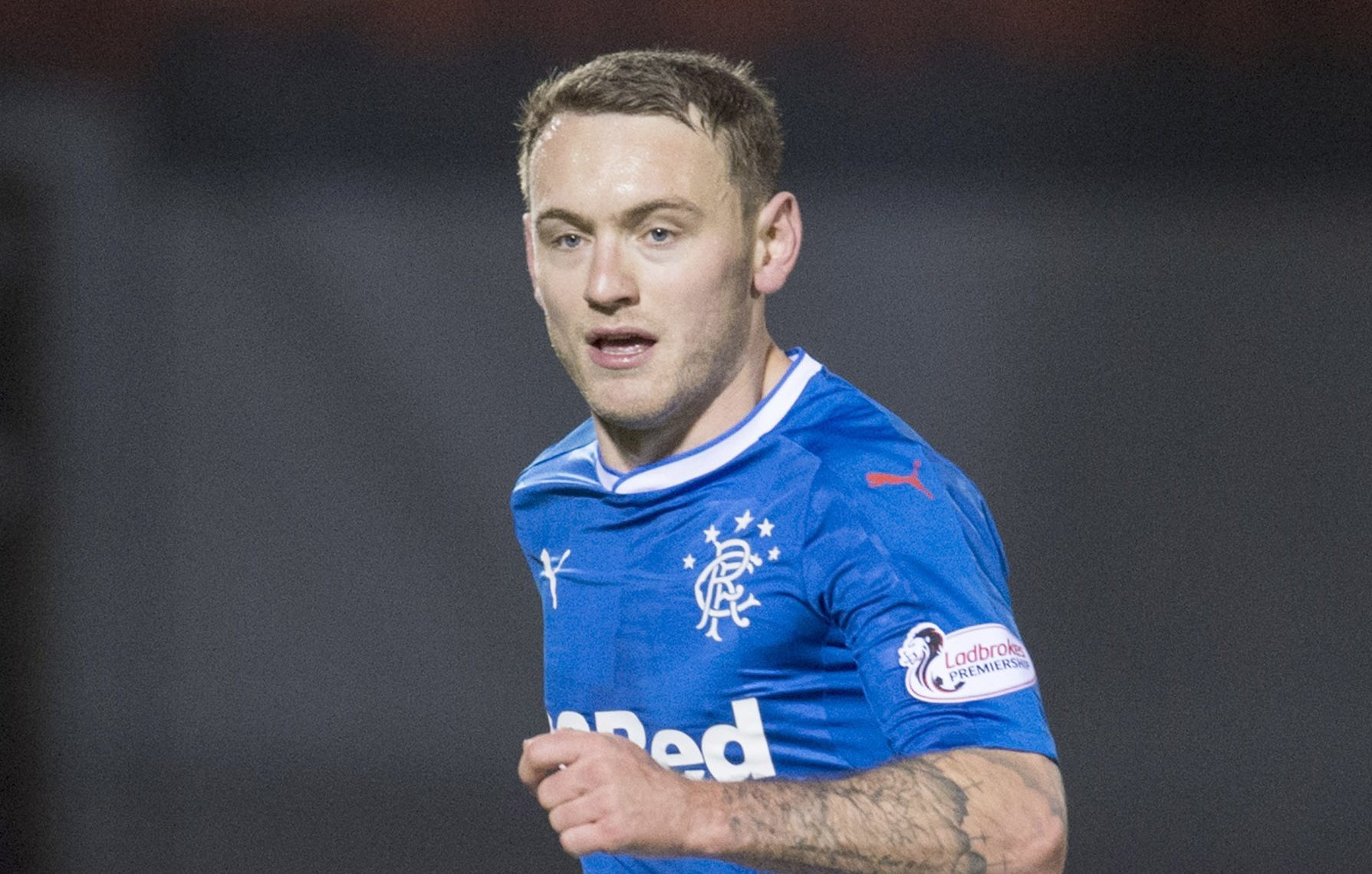 Lee Hodson in action for Rangers (SNS Group)