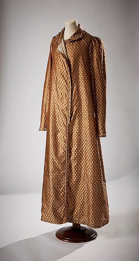 Jane Austen's silk pelisse coat, one of the items which is part of a Jane Austen exhibition marking the 200th anniversary of the celebrated author's death 