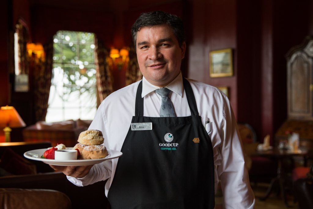 Pittodrie House Hotel's scone (Ross Johnston/Newsline Media)