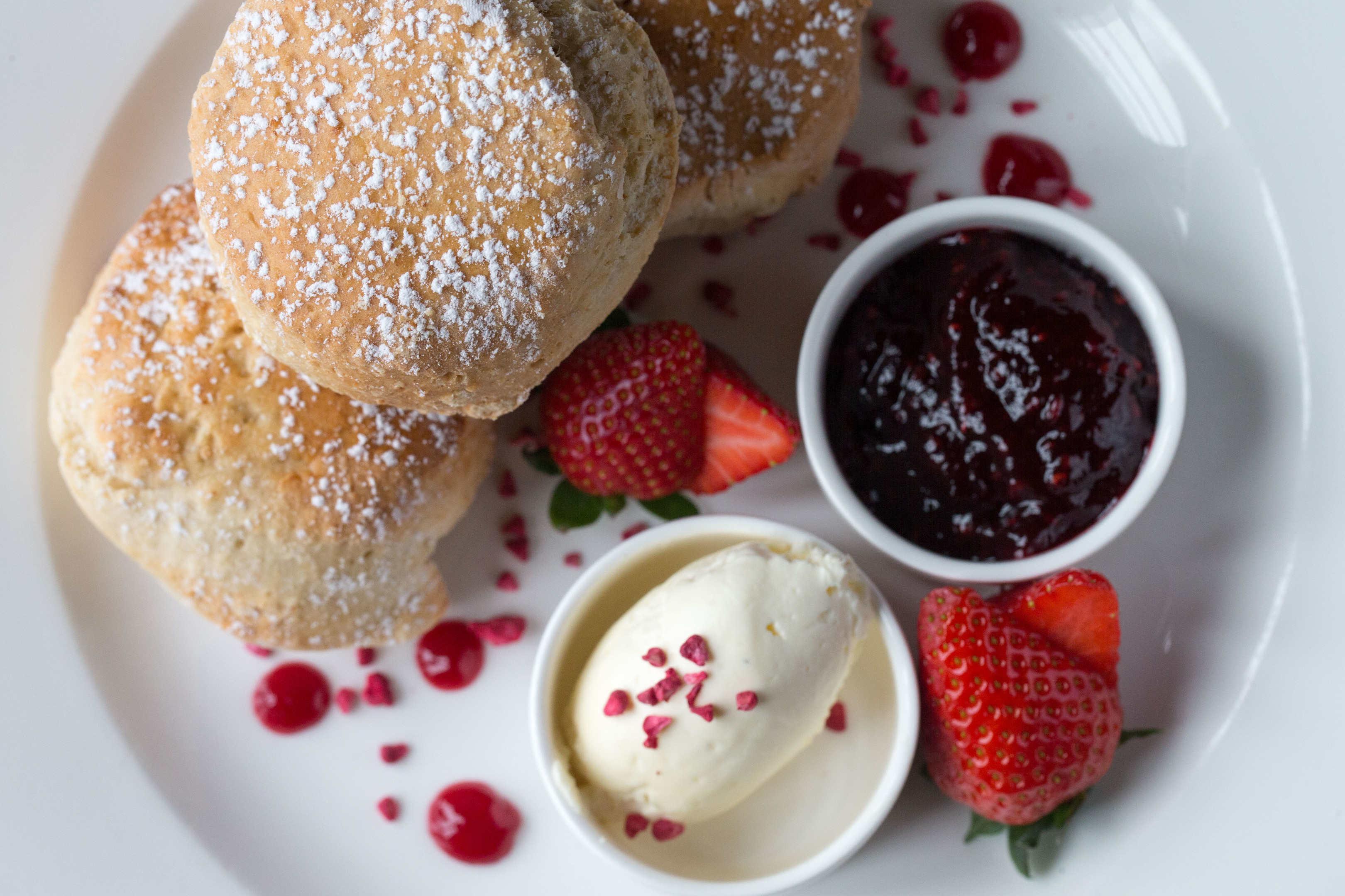 Pittodrie House Hotel's scone (Ross Johnston/Newsline Media)