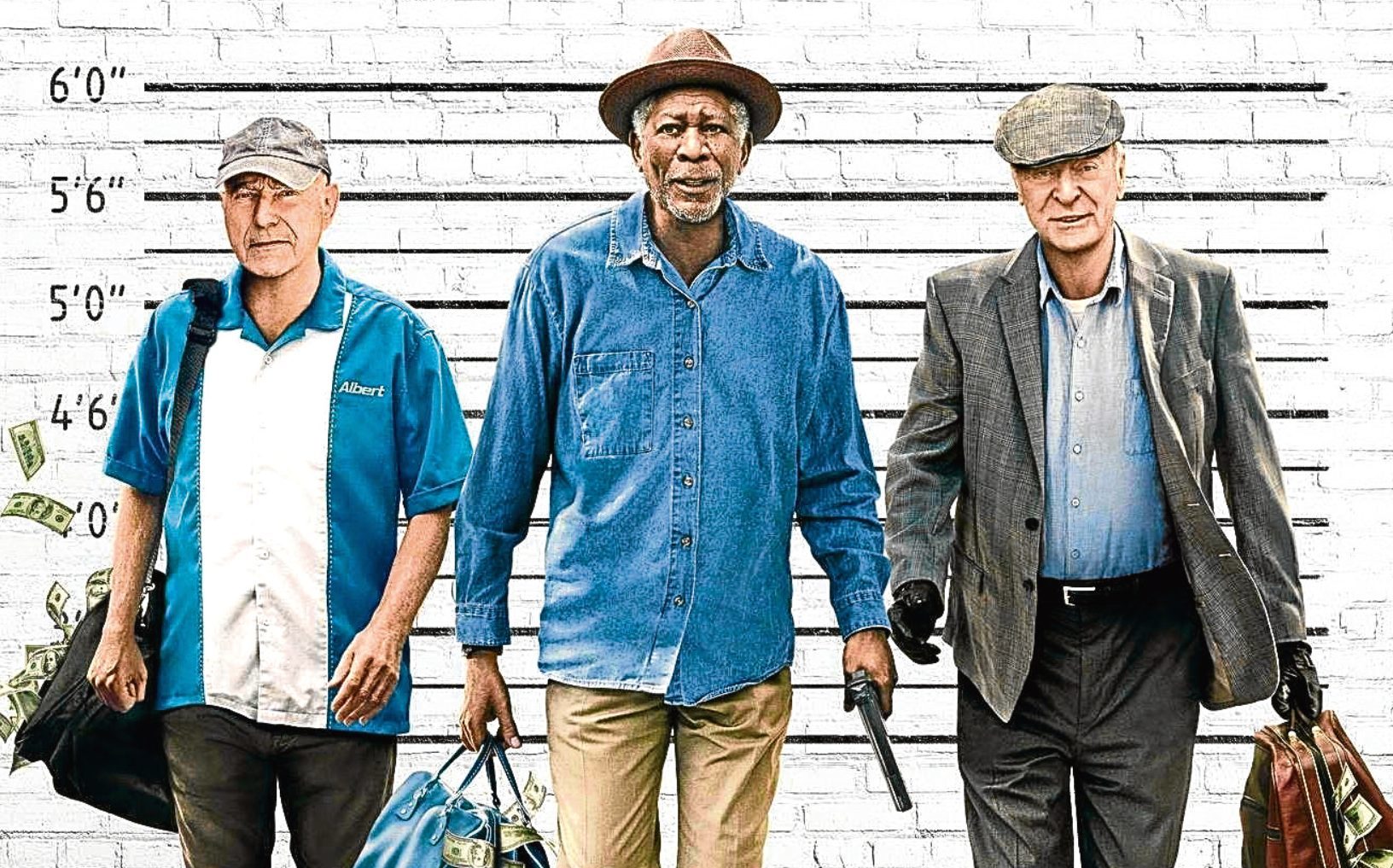 Alan Arkin, Morgan Freeman and Michael Caine in Going In Style (Allstar/WARNER BROS.)