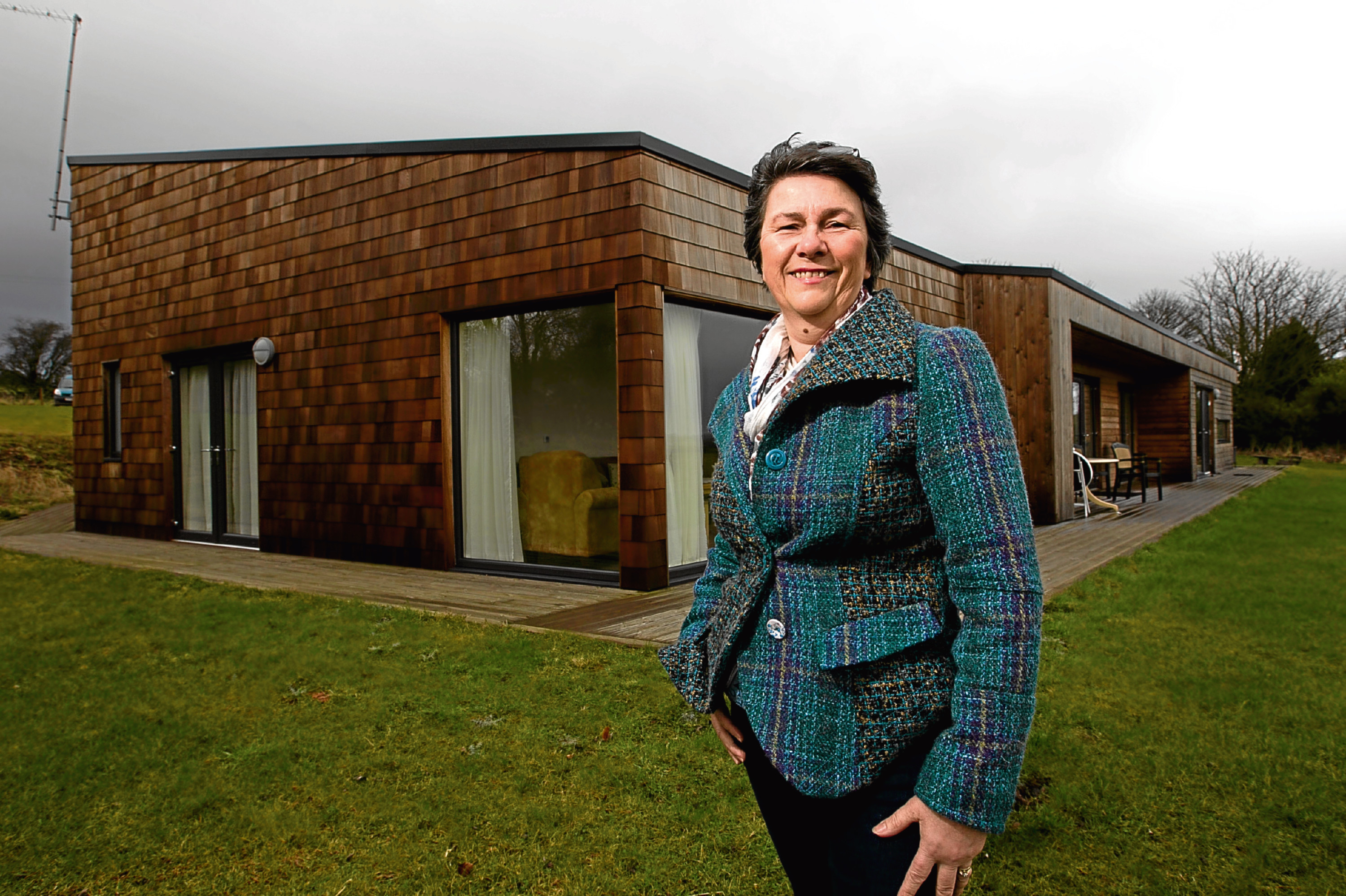 Moira Henderson, who has built a holiday home, which is aimed at making tourism more accessible to people with disabilities. (Andrew Cawley)