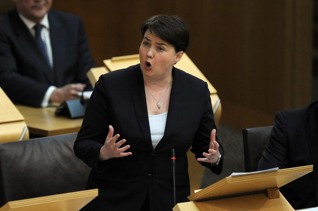 Leader of the Scottish Conservative Party Ruth Davidson (Andy Buchanan/WPA Pool /Getty Images)