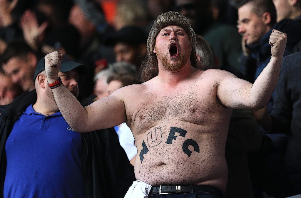 A Newcastle United fan (Stephen Pond/Getty Images