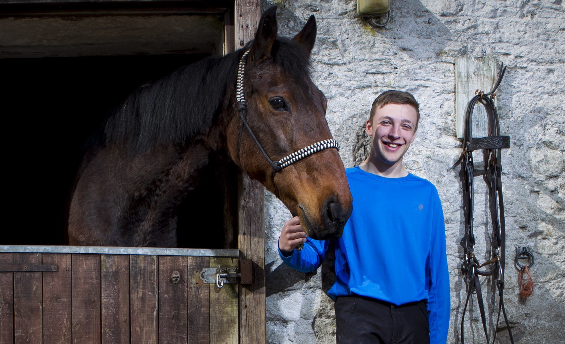 Timo Condie has turned his life around on horseback (Andrew Cawley / DC Thomson)