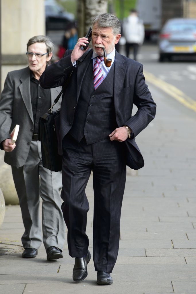 Donald Findlay QC, who is part of the defence team for former Rangers owner Craig Whyte (John Linton/PA Wire)