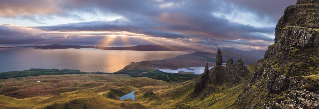 Emmanuel Coupe - Sunrise Over The Old Man Of Storr, Isle of Skye 