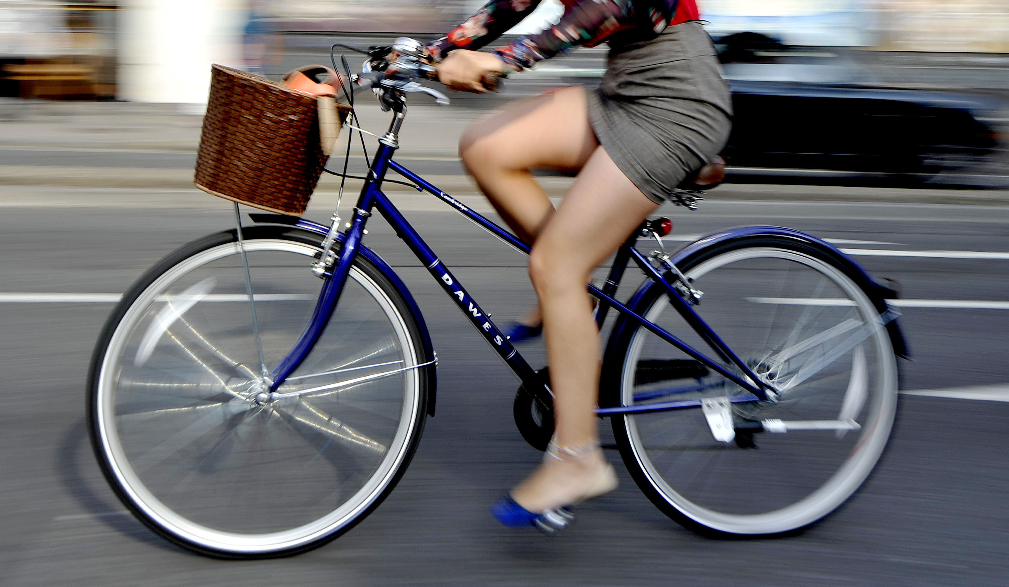 Research suggests that cycling to work cuts the risk of developing heart disease and cancer by almost half. (Tim Ireland/PA Wire)