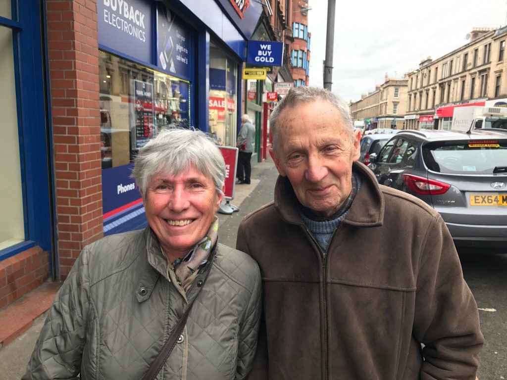 Lorna and Robert Docherty Stevie Gallacher)