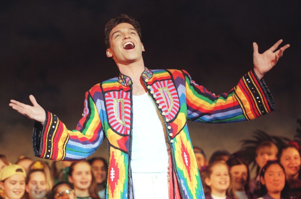 Phillip in Joseph and the Amazing Technicolour Dreamcoat (PA Archive)