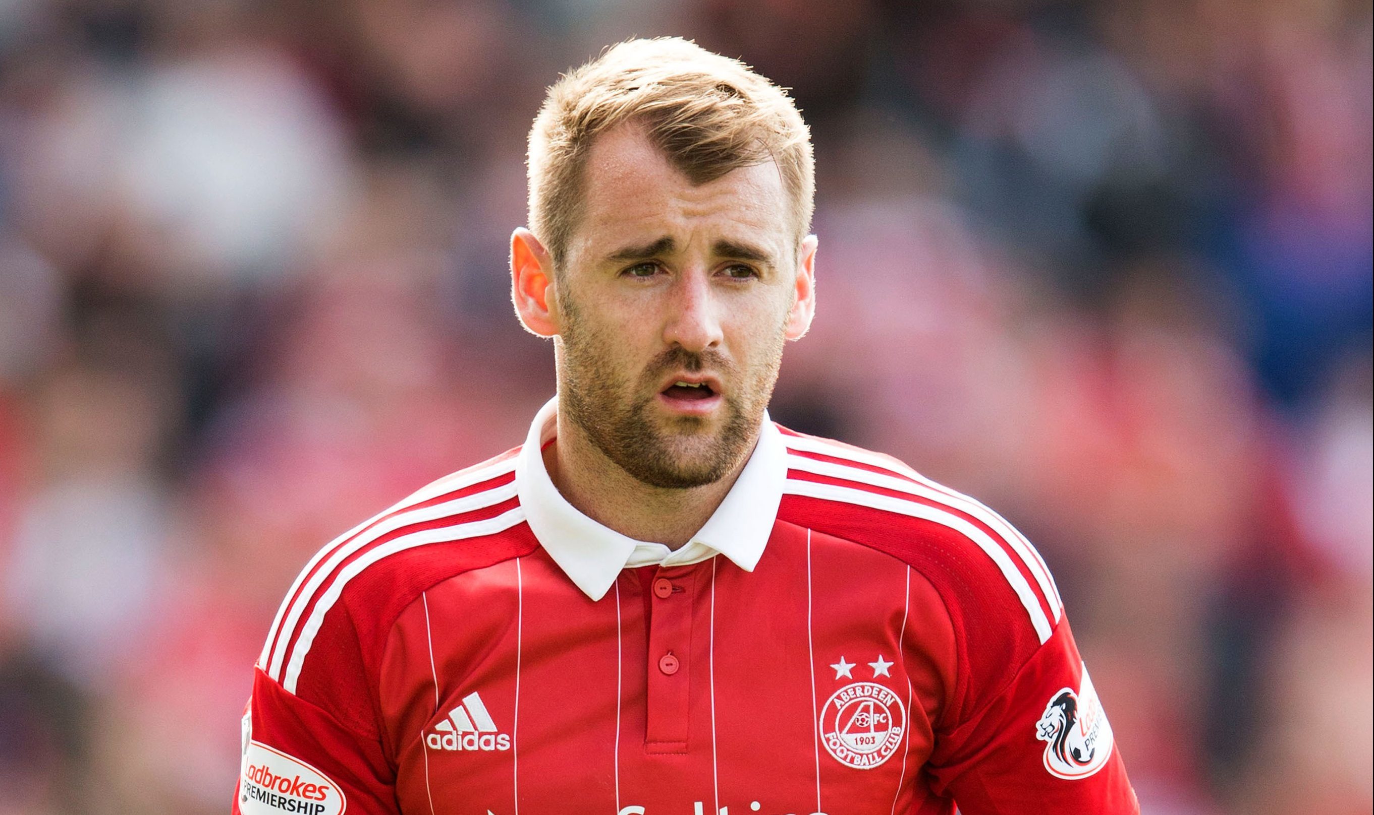 Aberdeen's Niall McGinn (Jeff Holmes / PA Wire)