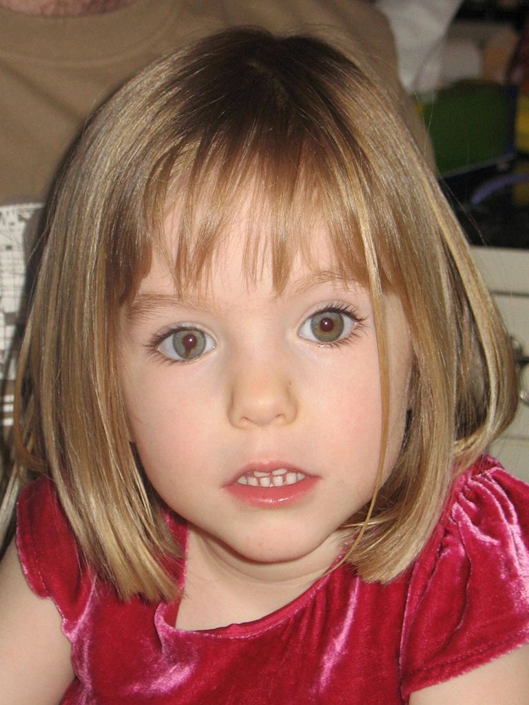 Embargoed to 0001 Sunday April 30 Madeleine McCann (Family handout/PA Wire) NOTE TO EDITORS: This handout photo may only be used in for editorial reporting purposes for the contemporaneous illustration of events, things or the people in the image or facts mentioned in the caption. Reuse of the picture may require further permission from the copyright holder.