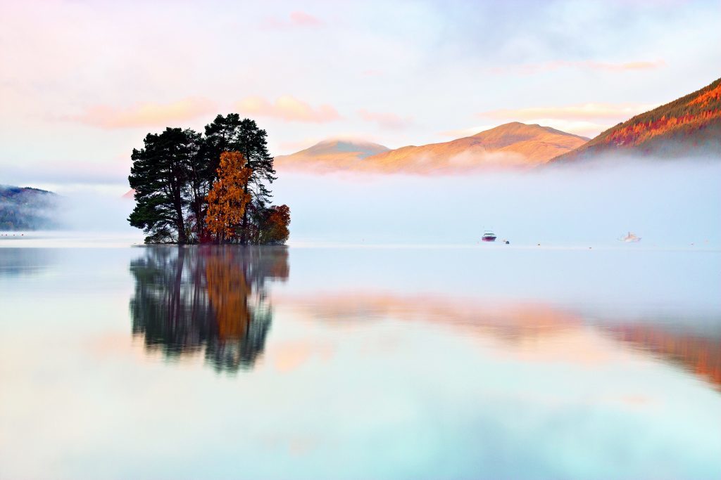 Paul Sutton - Tay Trees And Mountain Tops, Loch Tay