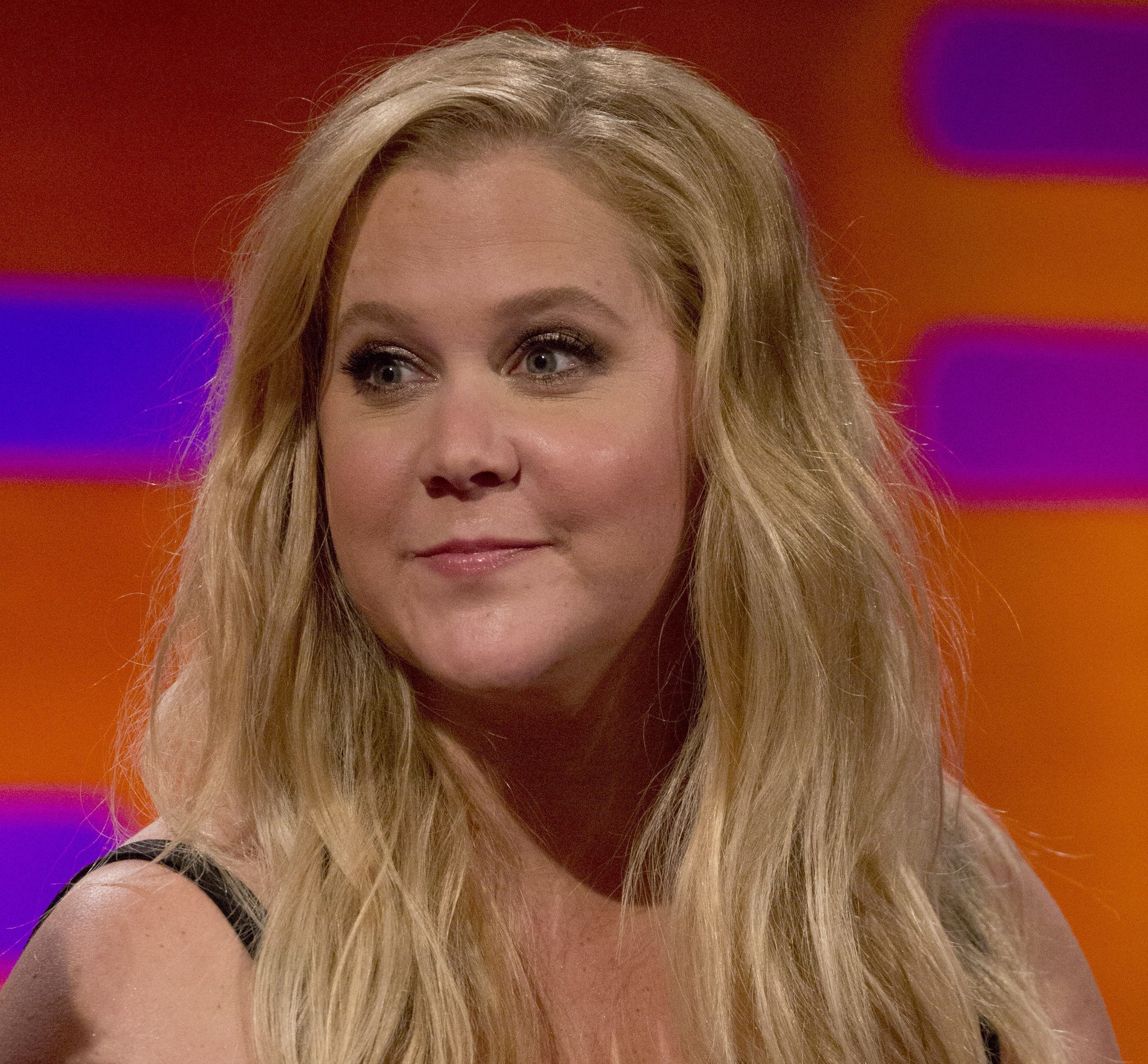 Amy Schumer during the filming of the Graham Norton Show (PA Images on behalf of So TV)