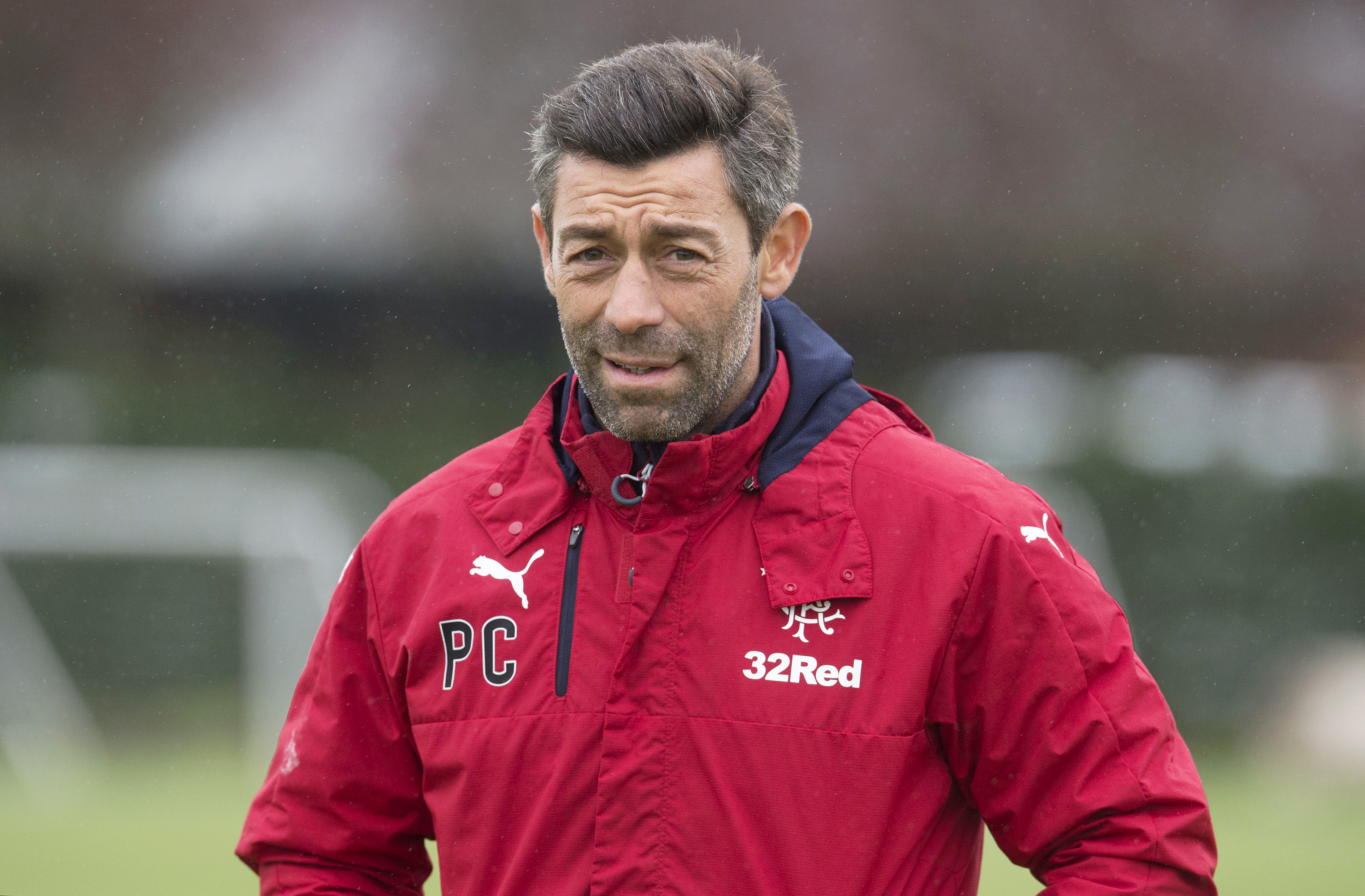 Rangers manager Pedro Caixinha at training (SNS Group)