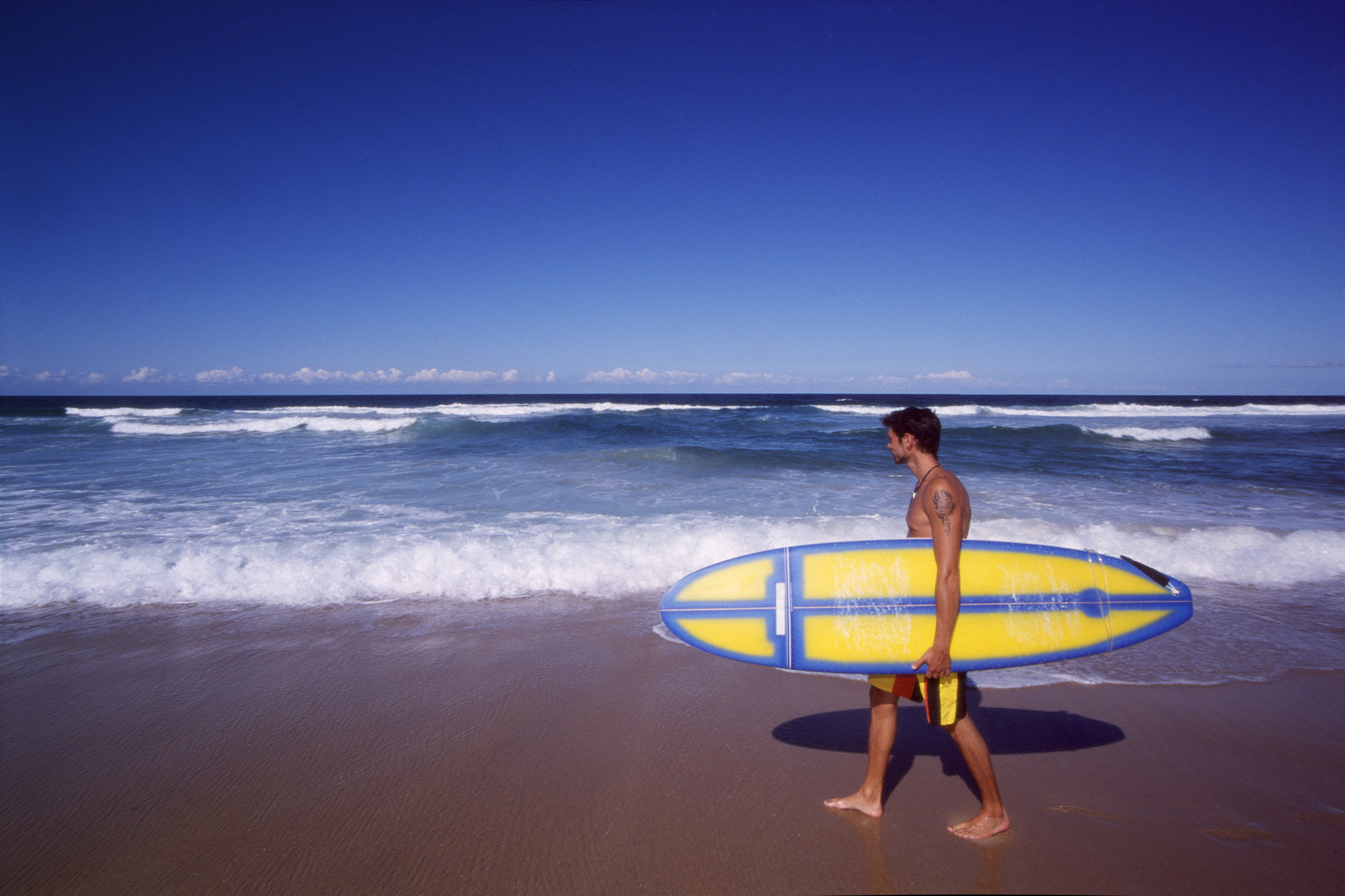 Surfing on the Gold Coast (Getty Images)