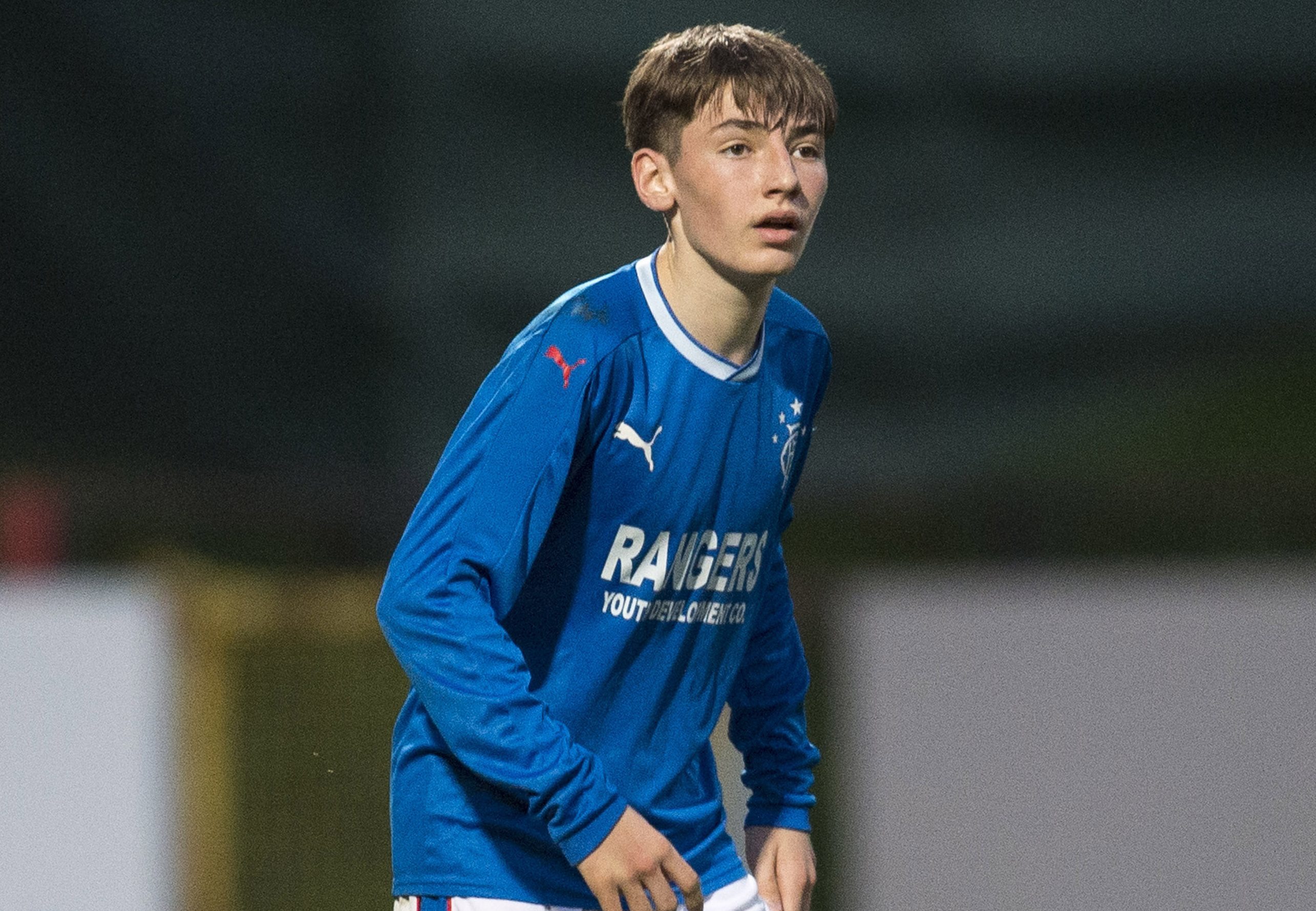 Billy Gilmour in action for Rangers (SNS)