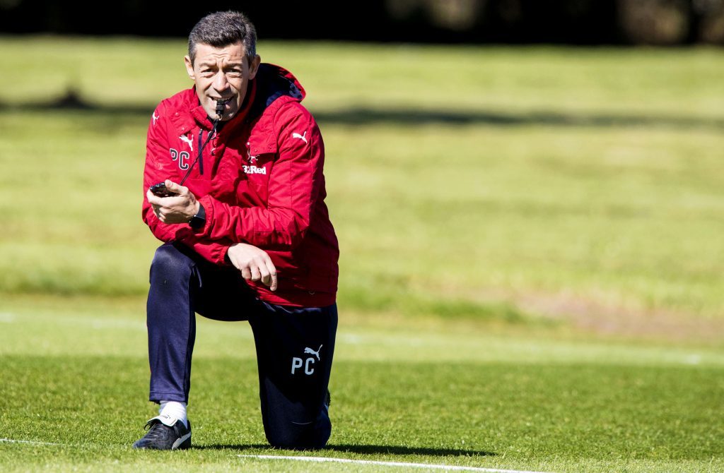 Rangers' manager Pedro Caixinha in training (SNS)