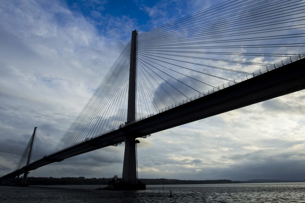 The Queensferry Crossing bridge on the Firth of Forth (Andrew Cawley)