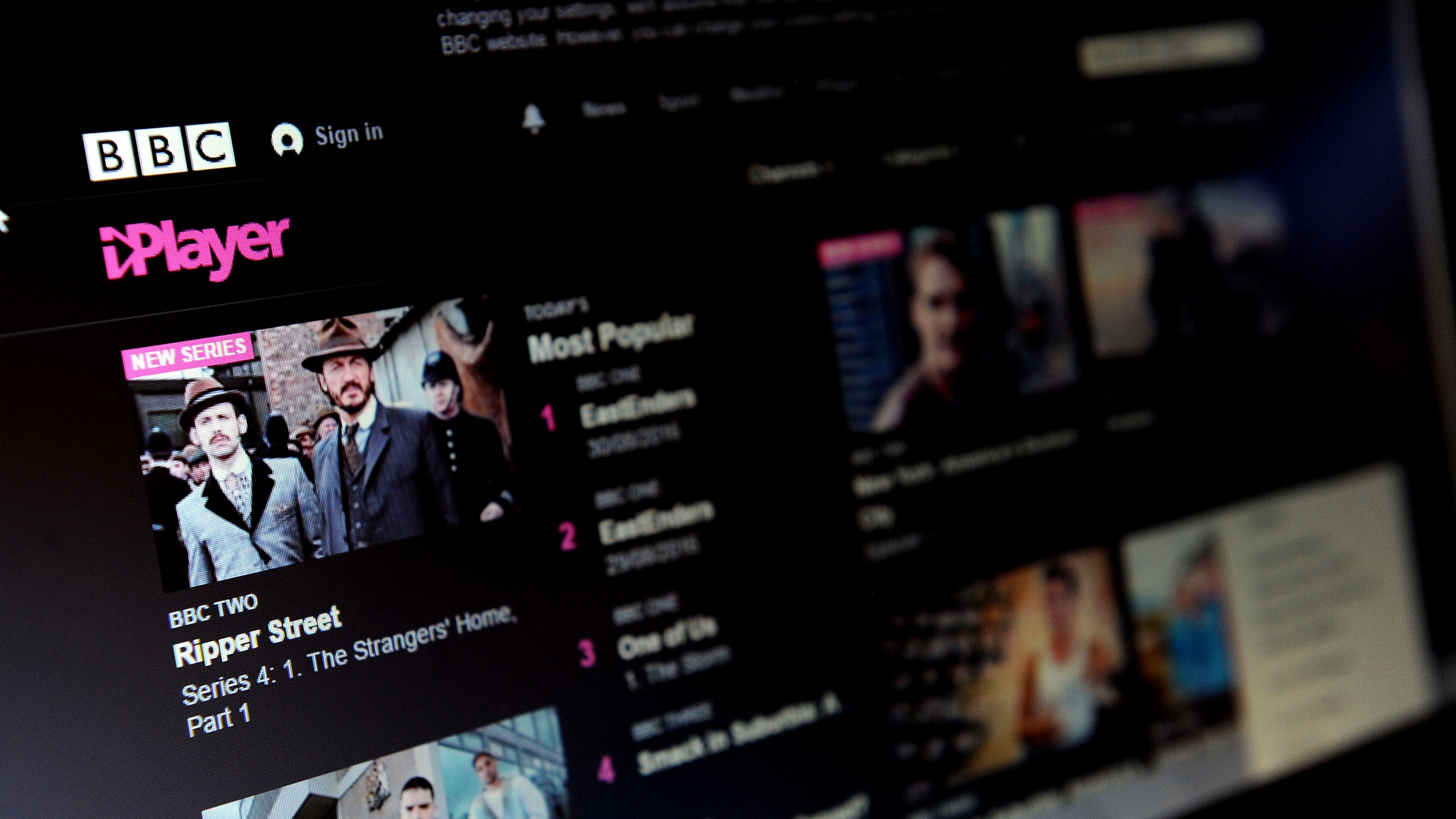 BBC iPlayer (Nick Ansell/PA)